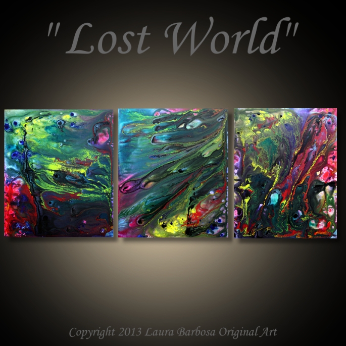 Lost World by Laura Barbosa - 60x24